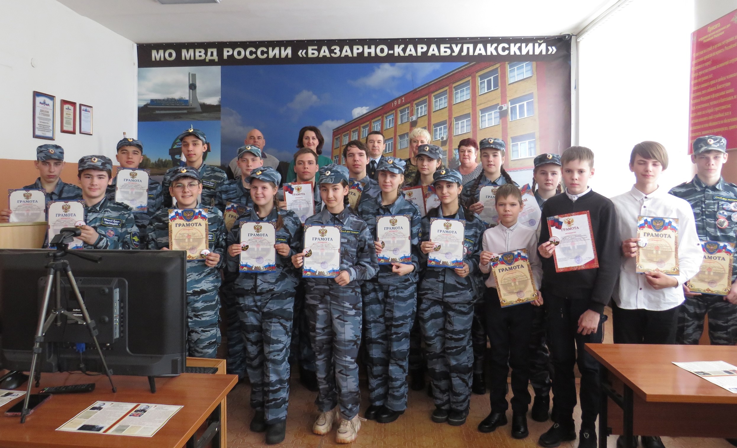 В полиции наградили лучших стрелков ЮДП