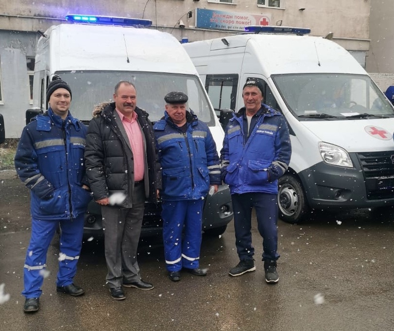 Автопарк районной больницы пополнился на два автомобиля
