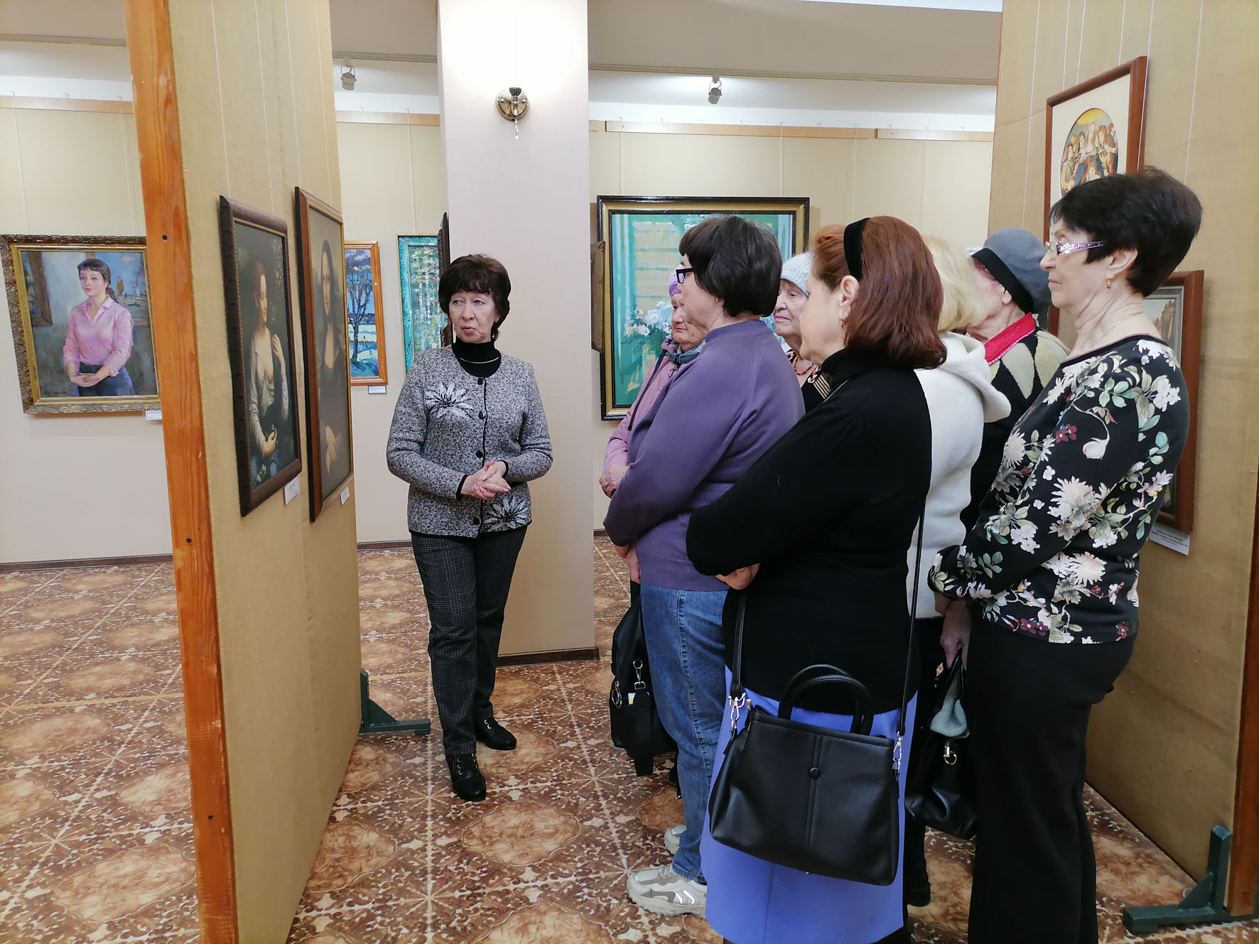 Карабулакцы познакомились с творчеством художников эпохи Возрождения