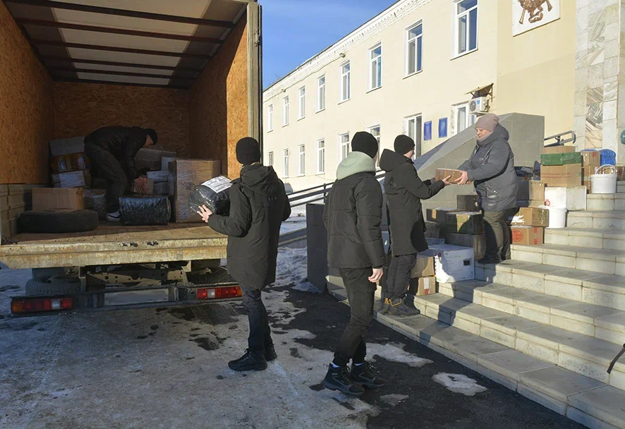Общественники отправили в зону спецоперации посылки для военнослужащих