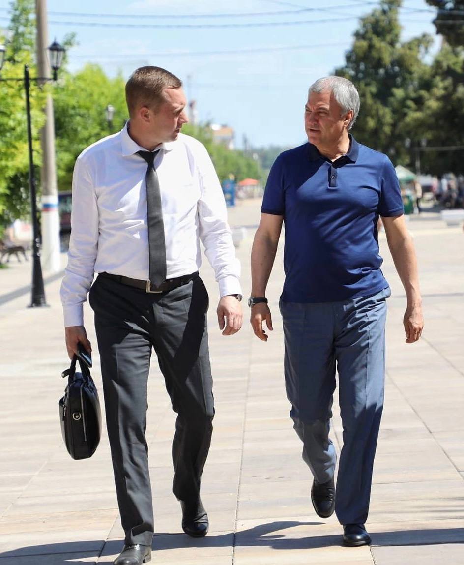 Вячеслав Володин поздравил врио губернатора с оказанным доверием
