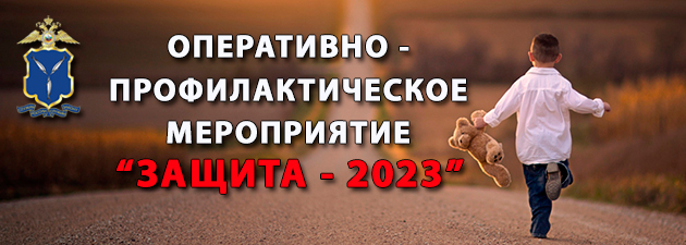 В День защиты детей стартовало оперативно-профилактическое мероприятие «Защита»