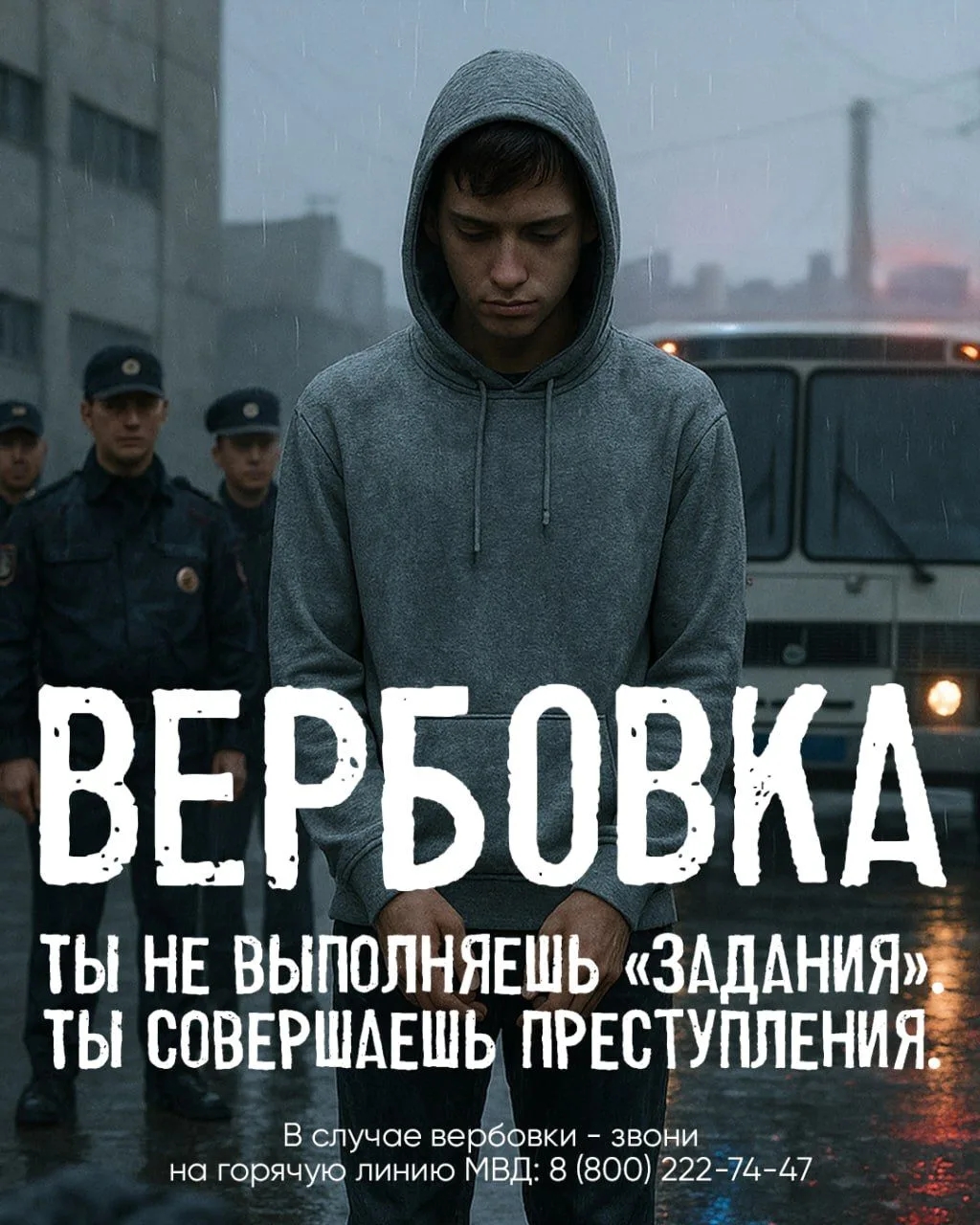Осторожно: вербовка детей в интернете!